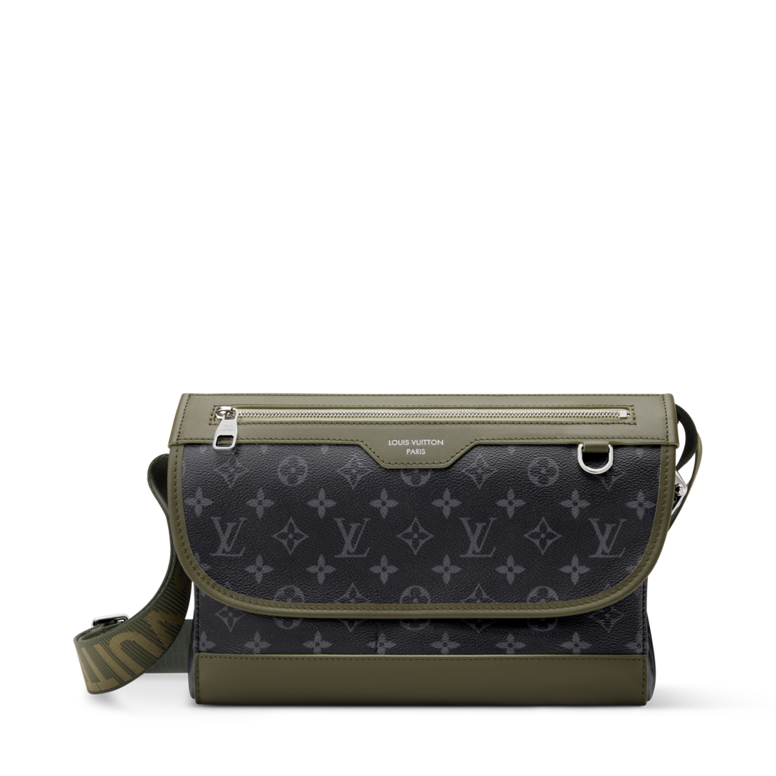 Courrier Messenger Monogram Eclipse Canvas - Men - Bags | LOUIS